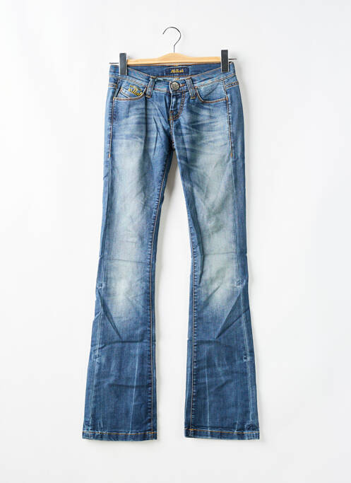 Blugi cu croială evazată albastru KILLAH femeie