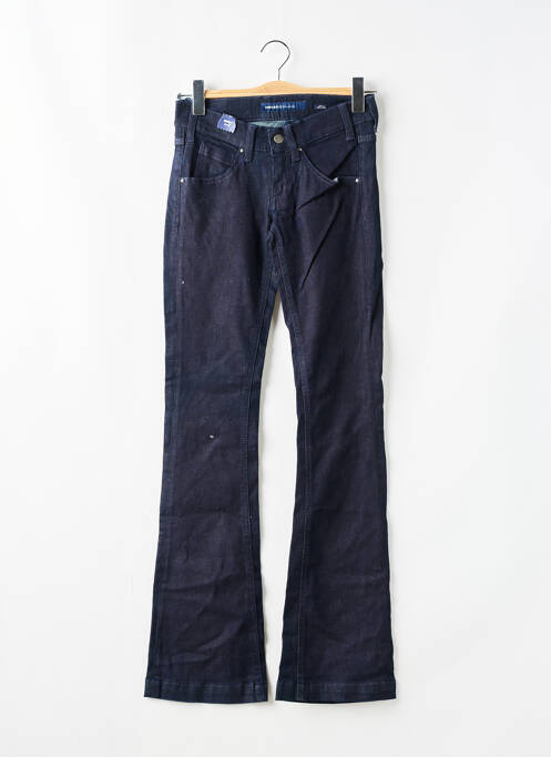 Blugi bootcut țesătură brută talie joasă albastru MISS SIXTY femme
