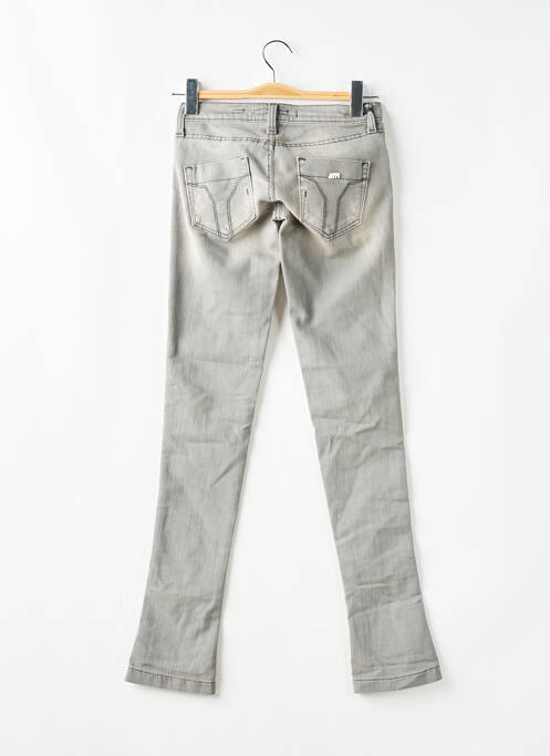Blugi skinny elasticitate talie joasă gri MISS SIXTY femme