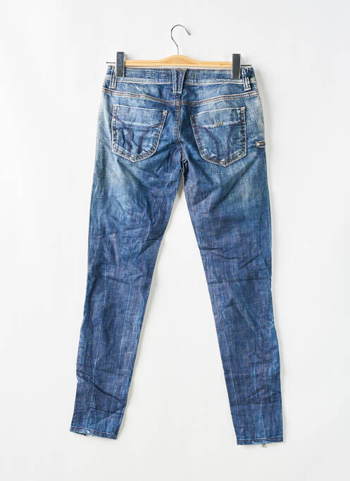 Blugi skinny elasticitate talie joasă albastru MISS SIXTY femme