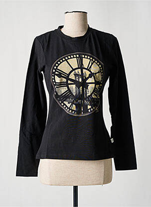 Tricou mâneci lungi mâneci lungi negru CERRUTI 1881 femeie