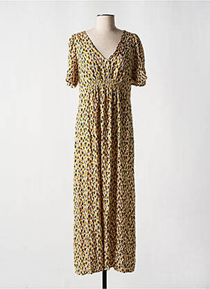 Rochie lungă galben LOLA ESPELETA femeie