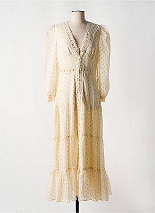 Rochie lungă bej CHOKLATE femeie