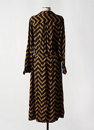 Rochie midi mâneci lungi mâneci lungi negru GARCIA femeie
