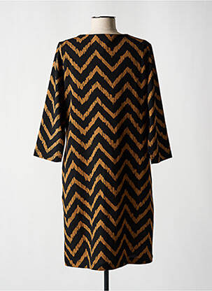 Rochie midi mâneci 3/4 mâneci 3/4 negru GARCIA femeie