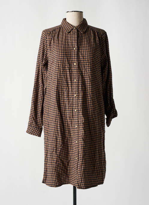 Rochie midi maro TOM TAILOR femeie