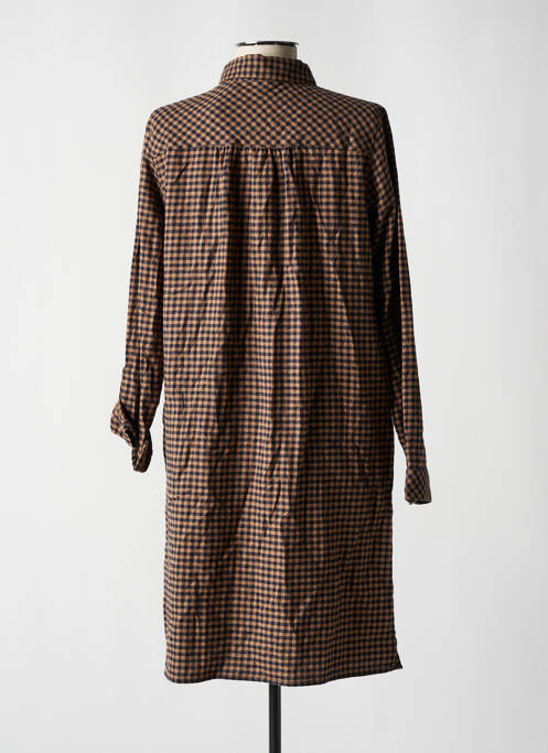 Rochie midi maro TOM TAILOR femeie