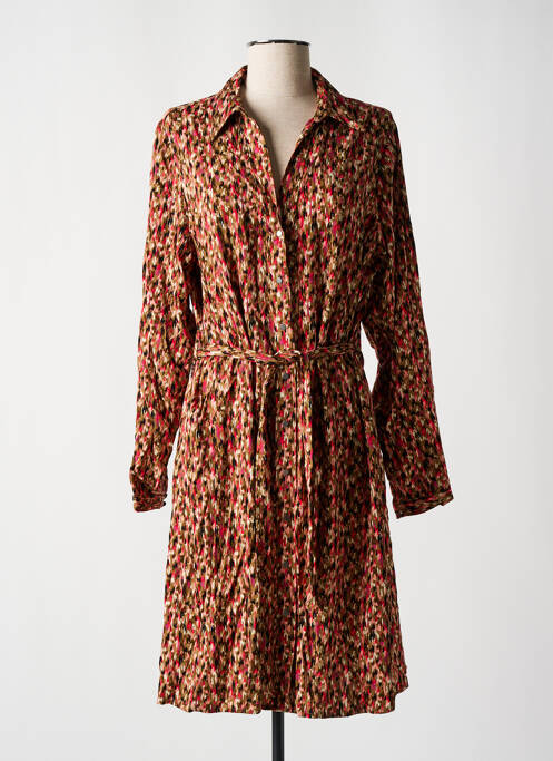 Rochie midi roz GARCIA femeie