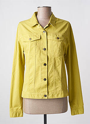 Jachete casual buzunare galben COUTURIST femeie