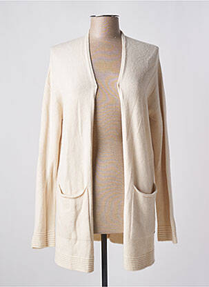 Vestă cu mâneci lungi bej TONI femeie