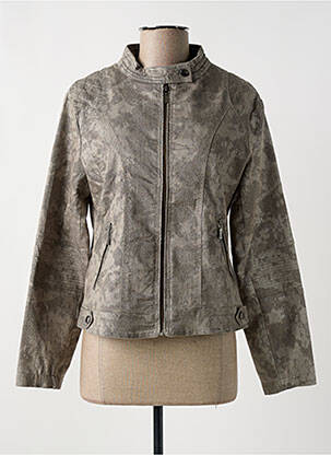 Jachete casual finisaj interior dublat gri FRED SABATIER femeie