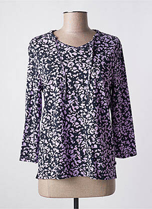 Tricou mâneci 3/4 mâneci 3/4 violet CECIL femeie