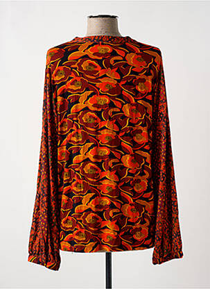 Tricou mâneci lungi mâneci lungi portocalie AGATHE & LOUISE femeie