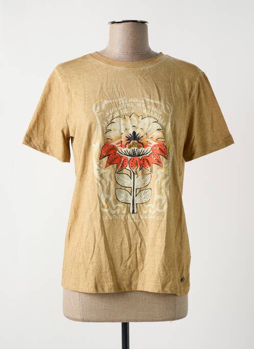 Tricou bej GARCIA femeie