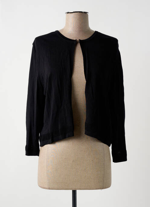 Vestă cu mâneci lungi negru FRANCE RIVOIRE femeie