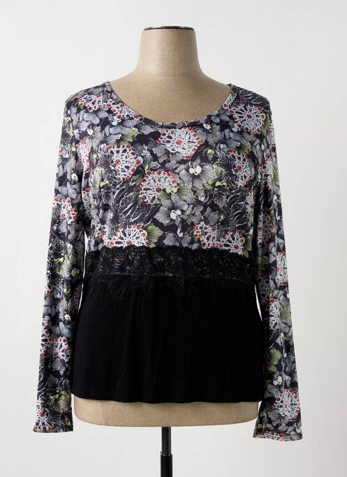 Polo negru SMASH WEAR femeie