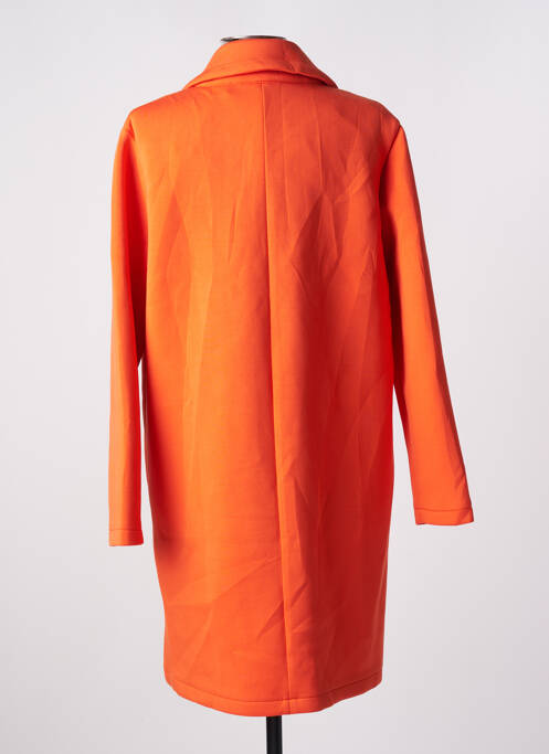 Palton lung portocaliu RINO & PELLE femeie