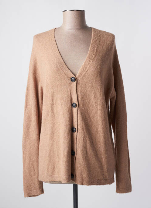 Vestă cu mâneci lungi bej TOM TAILOR femeie