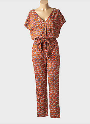 Salopetă-pantalon maro COTON DU MONDE femeie