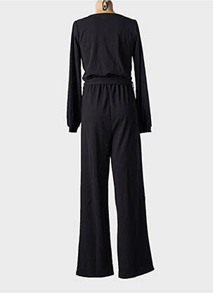 Salopetă-pantalon guler petrecut mâneci lungi negru GARCIA femeie