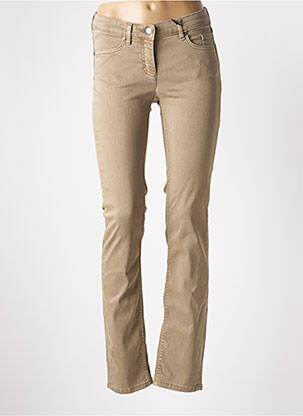Pantalon drept bej TONI femeie