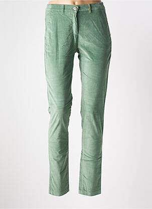 Pantalon chino verde COUTURIST femeie