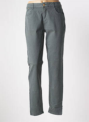 Pantalon slim elasticitate mărime normală verde LOLA ESPELETA femeie