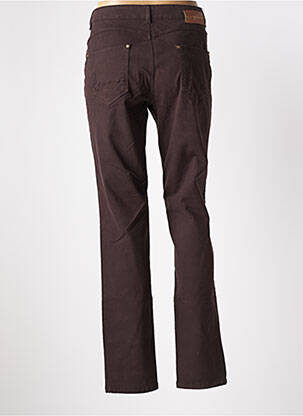 Pantalon slim elasticitate mărime normală maro LOLA ESPELETA femeie