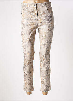 Pantalon 7/8 bej FRED SABATIER femeie