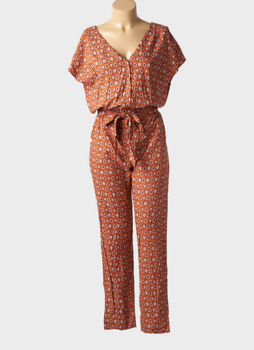 Salopetă-pantalon maro COTON DU MONDE femeie