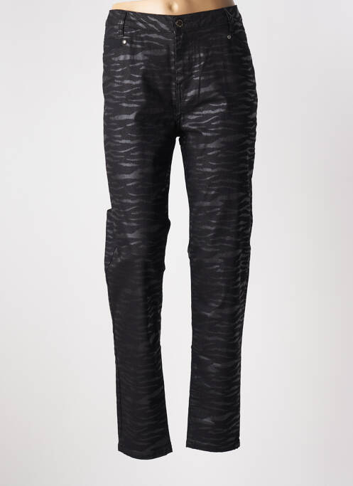 Pantalon slim negru EVA KAYAN femeie