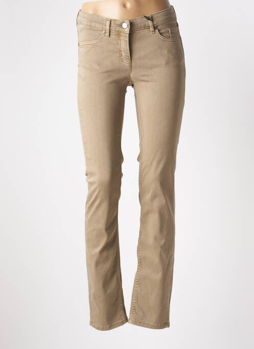 Pantalon drept bej TONI femeie