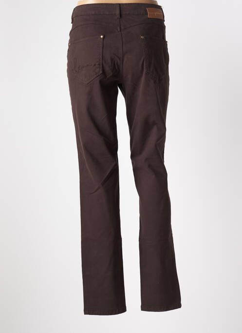 Pantalon slim maro LOLA ESPELETA femeie