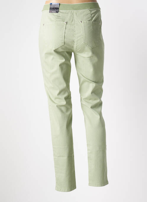 Pantalon slim verde TONI femeie