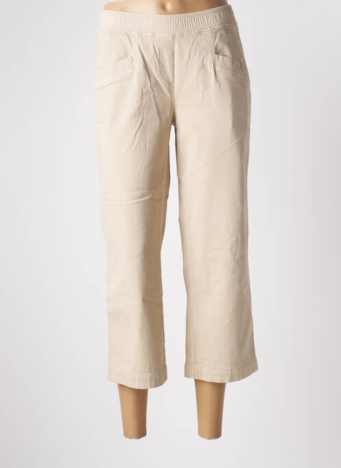 Pantalon trei sferturi bej TONI femeie