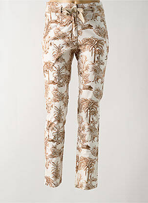 Pantalon slim bej ANDAM femeie