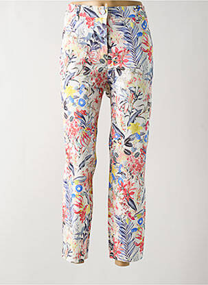 Pantalon slim alb TONI femeie