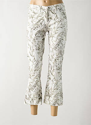 Pantalon 7/8 alb TONI femeie