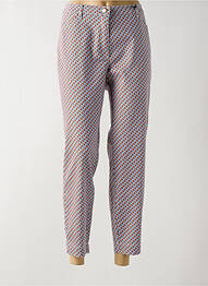 Pantalon 7/8 elasticitate albastru TONI femme