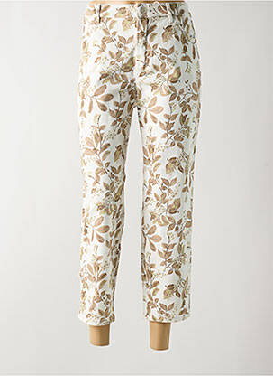 Pantalon 7/8 alb TONI femeie