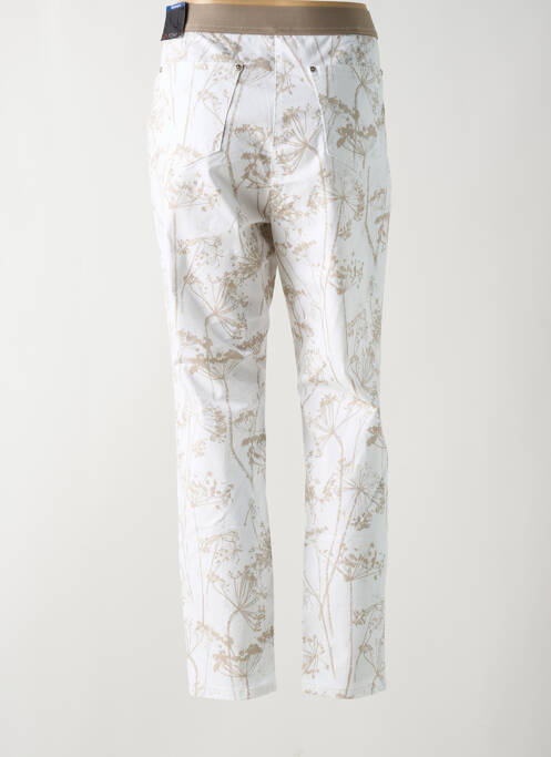 Pantalon slim alb TONI femeie