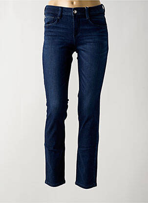 Blugi cu croială slim albastru închis TOM TAILOR femeie