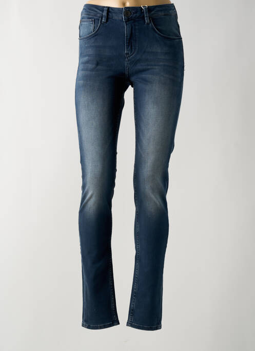 Blugi skinny albastru GARCIA femeie