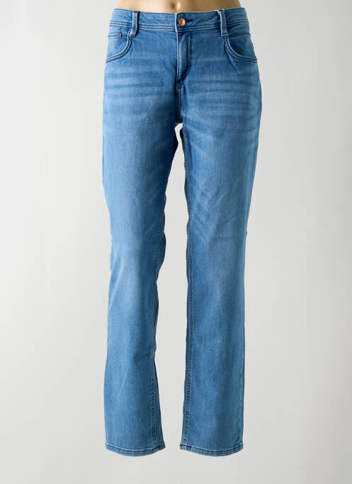 Blugi cu croială slim albastru TOM TAILOR femeie