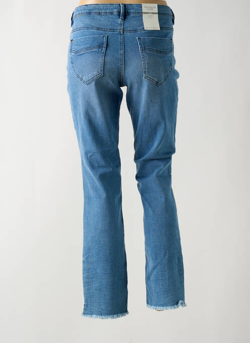 Blugi cu croială slim albastru TOM TAILOR femeie