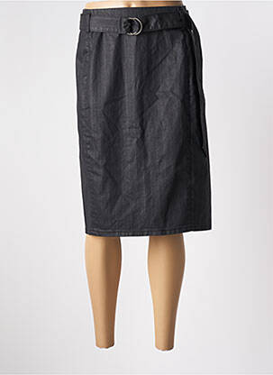 Fustă midi negru SANDWICH femeie