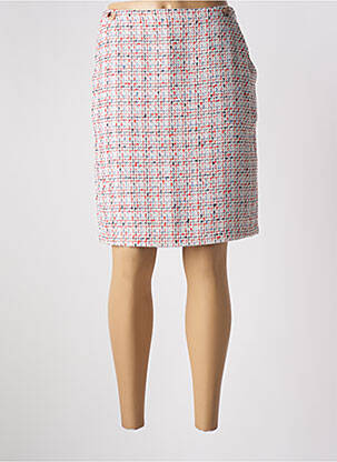 Fustă midi alb TOM TAILOR femeie