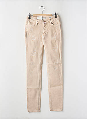 Blugi cu croială slim bej SALSA femeie