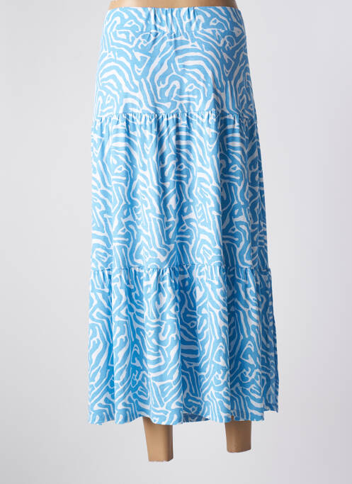 Fustă lungă albastru MARBLE femeie