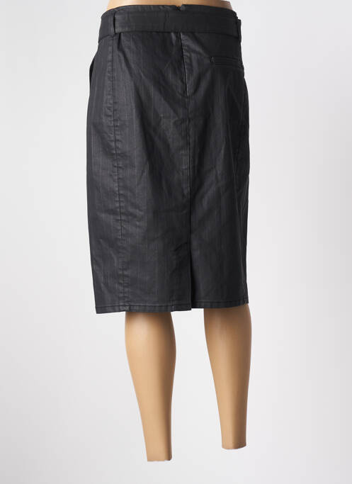 Fustă midi negru SANDWICH femeie